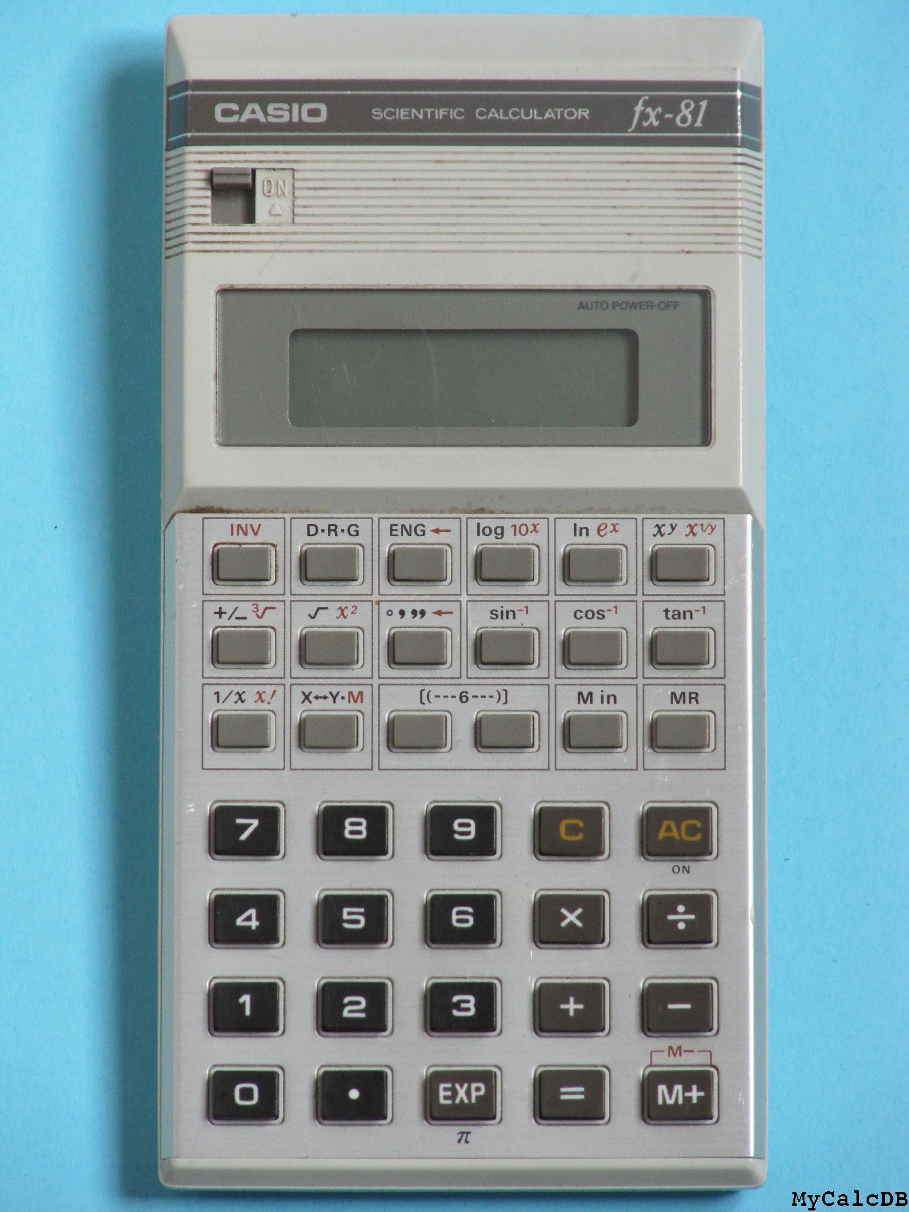 Casio fx 81 hotsell